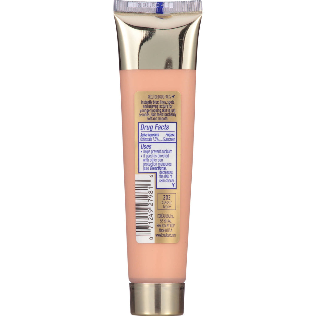 L'Oreal Paris Visible Lift Blur Foundation, 202 Classic Ivory