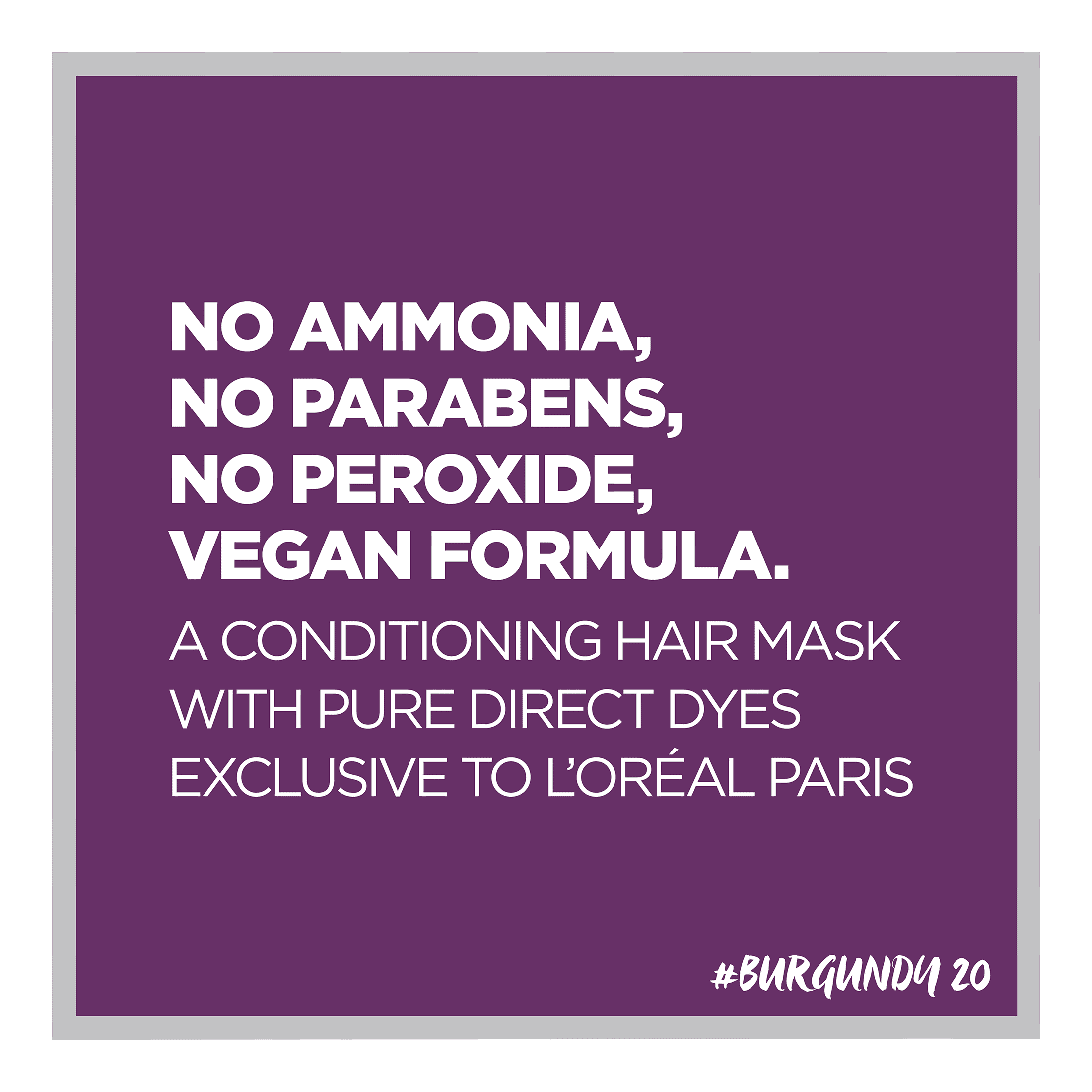 L'Oreal Paris Colorista Semi Permanent Hair Color, Brunette Burgundy