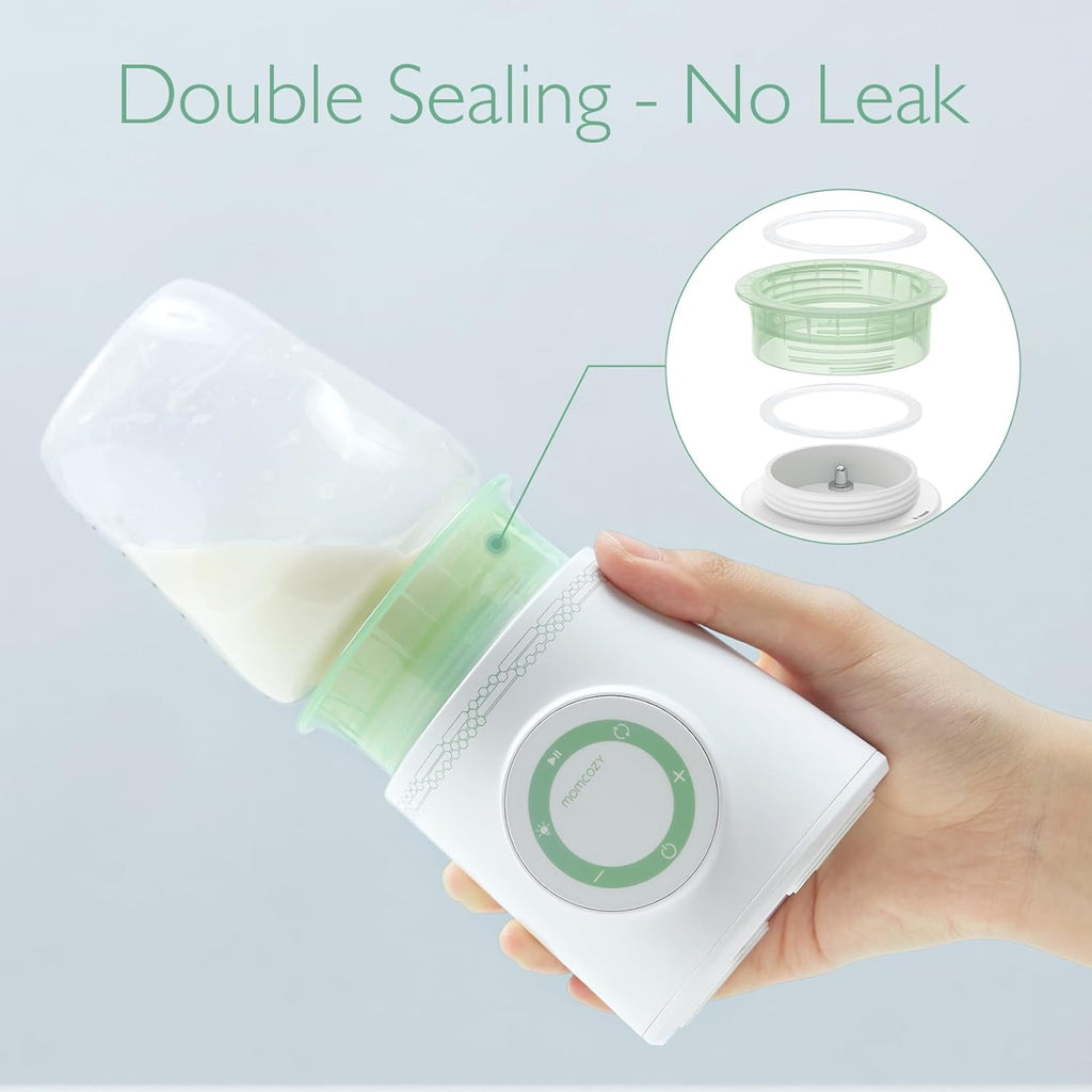 Momcozy Portable Bottle Warmer, Safety Material Baby Bottle Warmer for Travel with 5 Connectors