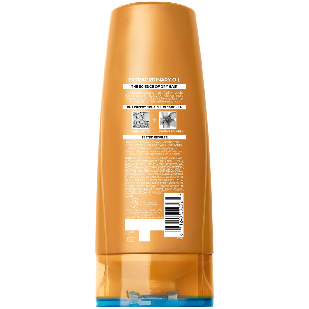 L'Oreal Paris Elvive Extraordinary Oil Nourishing Conditioner, Aging Hair, 12.6 fl. oz.