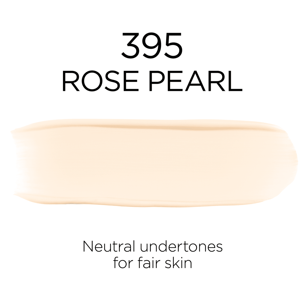 L'Oreal Paris Infallible Fresh Wear 32 Hr Liquid Foundation Makeup, 395 Rose Pearl, 1 fl oz
