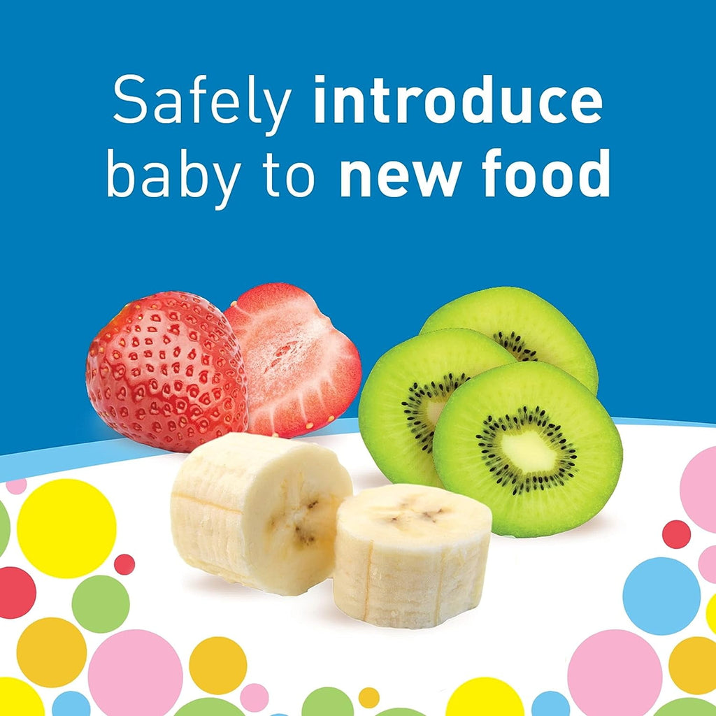 Dr. Brown's Designed to Nourish, Fresh Firsts Silicone Feeder, Solid Food Feeding, Mint/Gray, 2 Pack