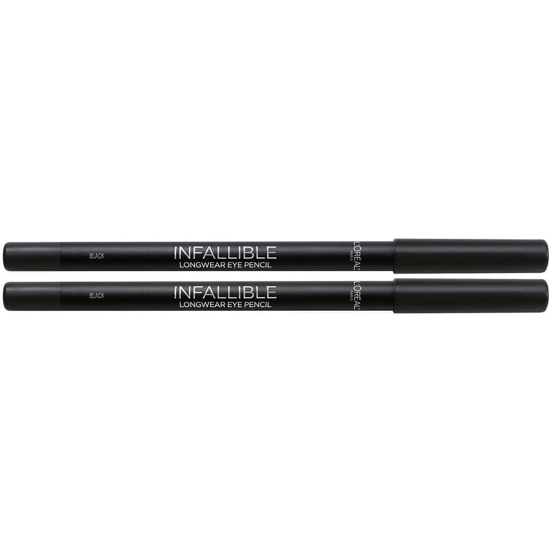 L'Oreal Paris Infallible Pro Last Waterproof Eyeliner, Black, 2 Pack