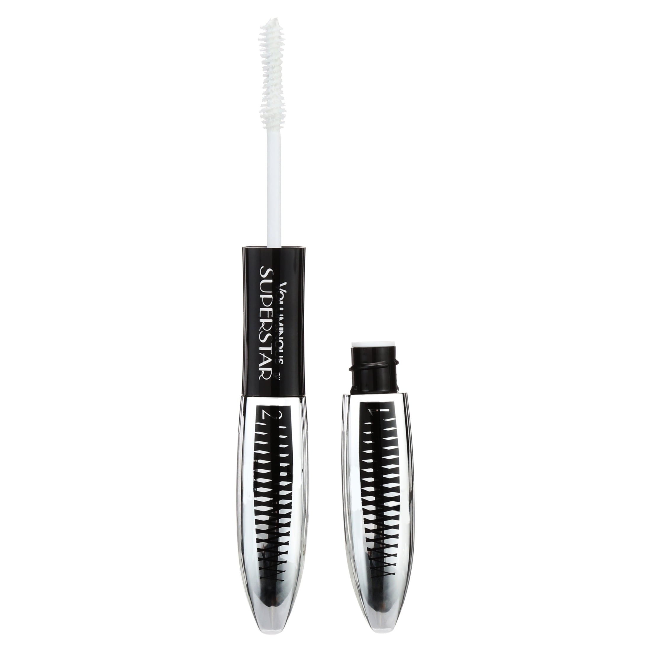 L'Oréal Paris Voluminous Superstar Washable Mascara, Blackest Black, 0.41 Fl Oz