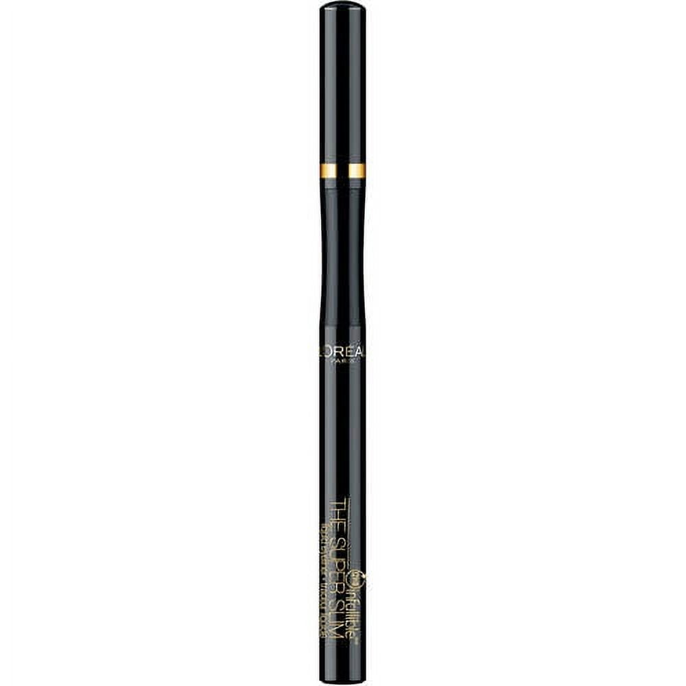 L'Oreal Paris Infallible Super Slim Long Lasting Liquid Eyeliner, Black