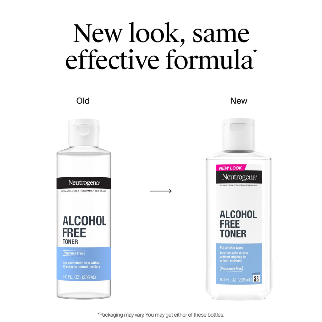 Neutrogena Alcohol-Free Daily Facial Toner, Hypoallergenic, 8.0 fl. oz