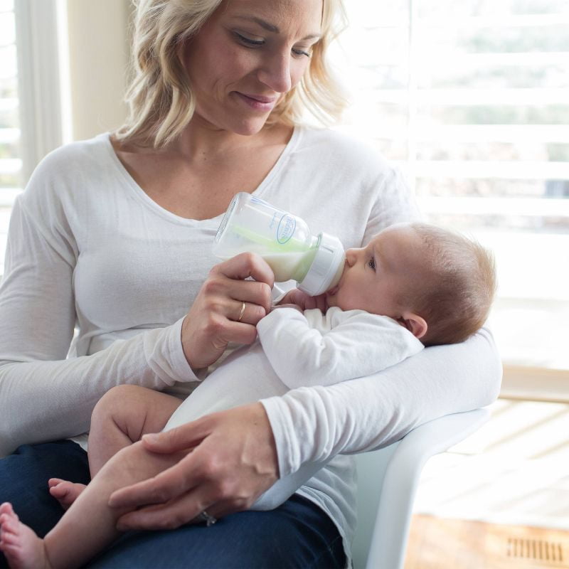 Dr. Brown's Options+ Wide-Neck Anti-Colic Glass Baby Bottle - 2pk