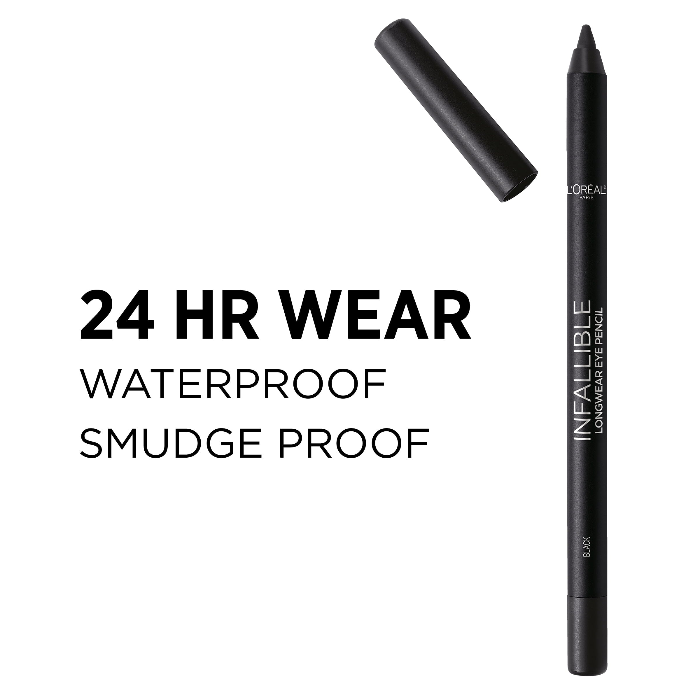 L'Oreal Paris Infallible Pro-Last Waterproof, Up to 24HR Pencil Eyeliner, Aubergine, 0.042 oz.
