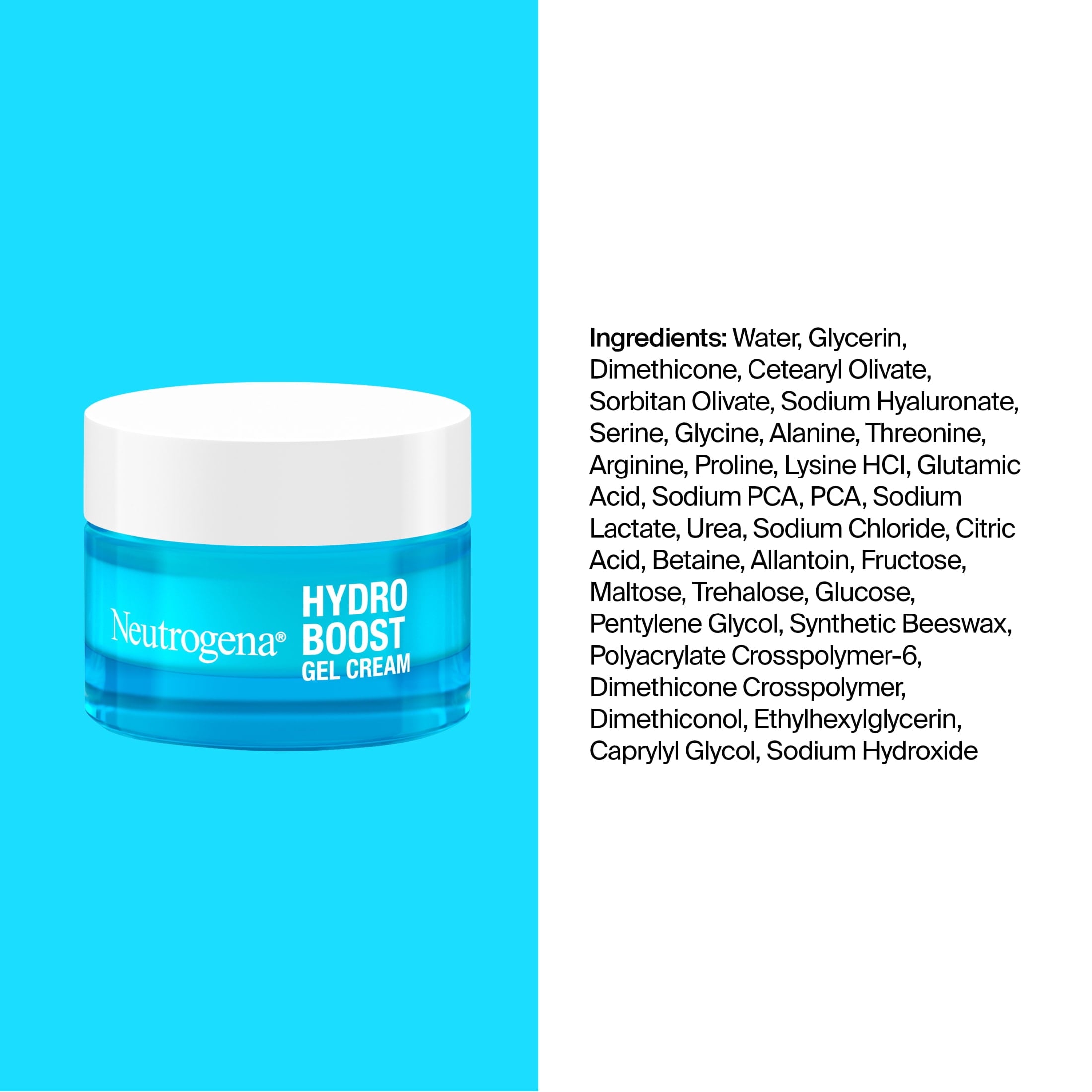 Neutrogena Hydro Boost Daily Gel Cream, 1.7 fl oz