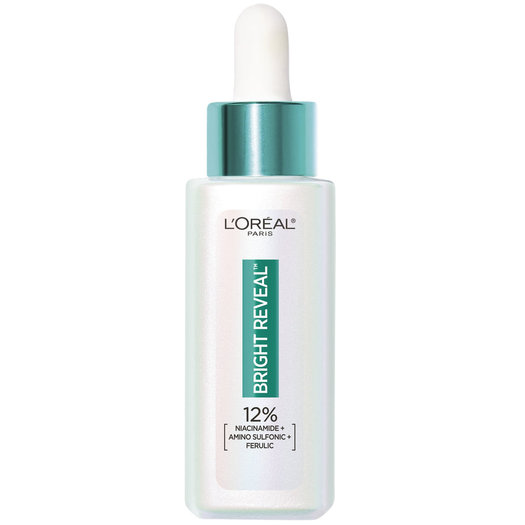L'Oreal Paris Bright Reveal Niacinamide Dark Spot Face Serum, 1 fl oz
