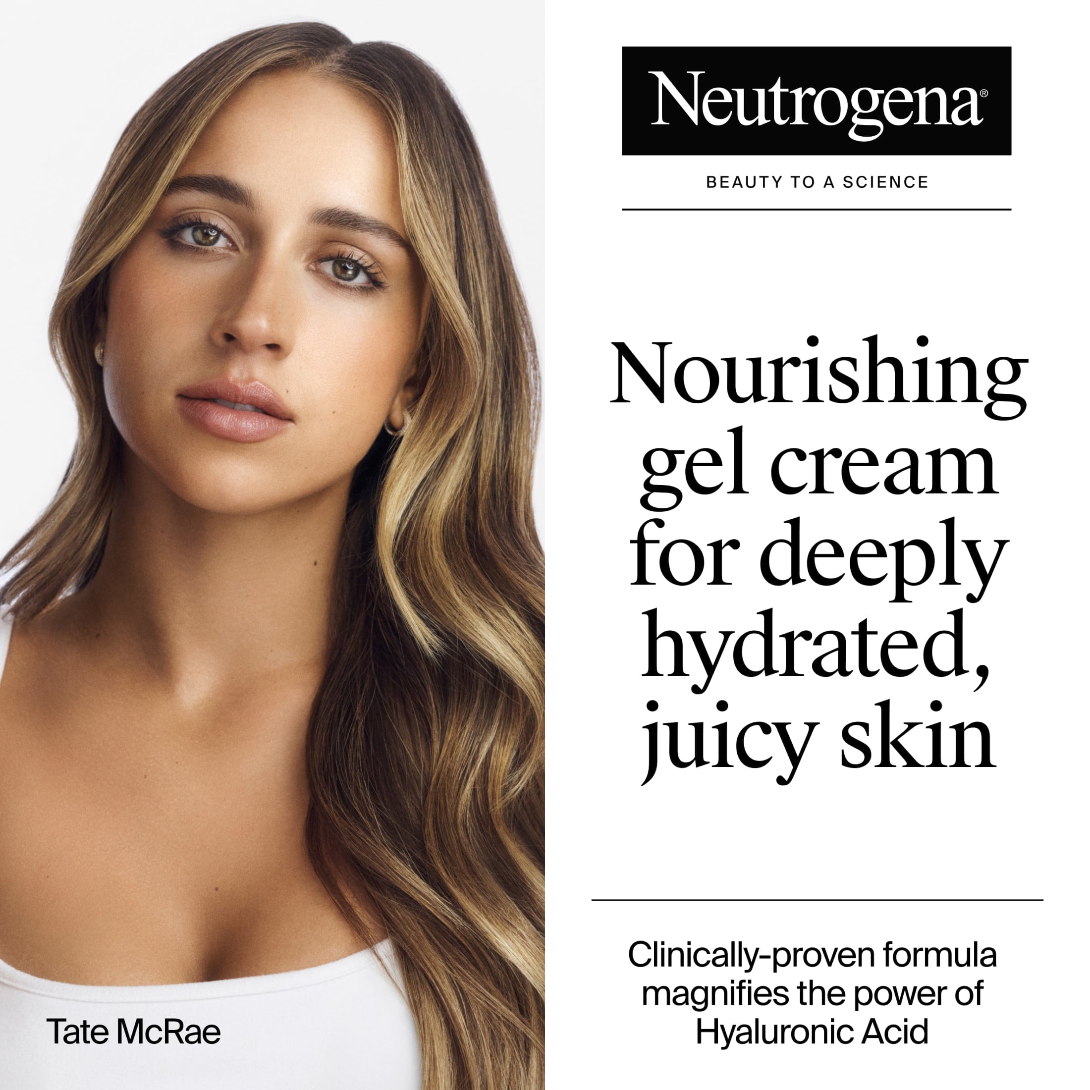 Neutrogena Hydro Boost Hyaluronic Acid Gel Cream, Travel Size Face Moisturizer, 0.5 fl. oz