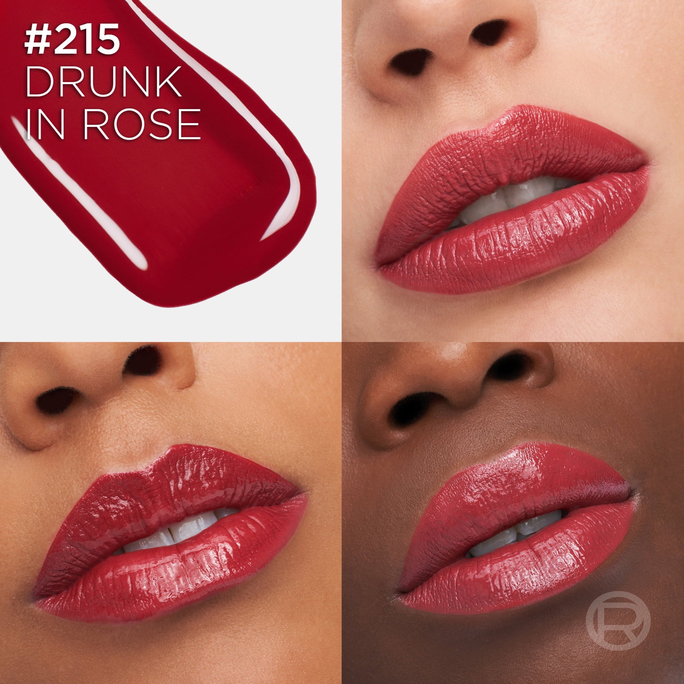 L'Oreal Paris Infallible Lacque Resistance Liquid Lipstick, Drink In Rose, 0.13 fl oz
