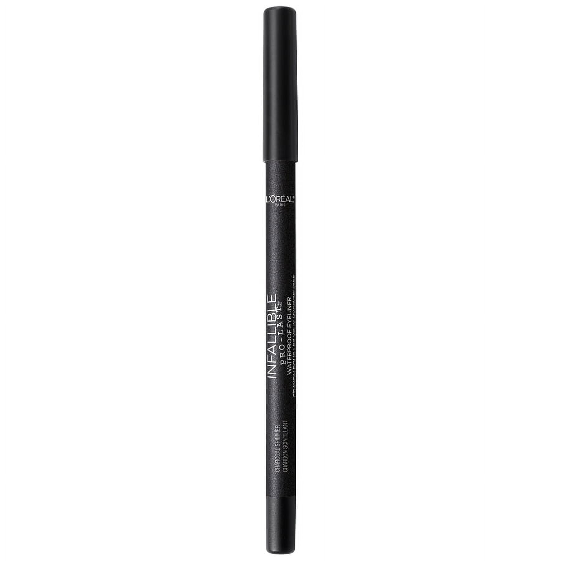 L'Oreal Paris Infallible Pro-Last Waterproof Pencil Eyeliner, Black Shimmer