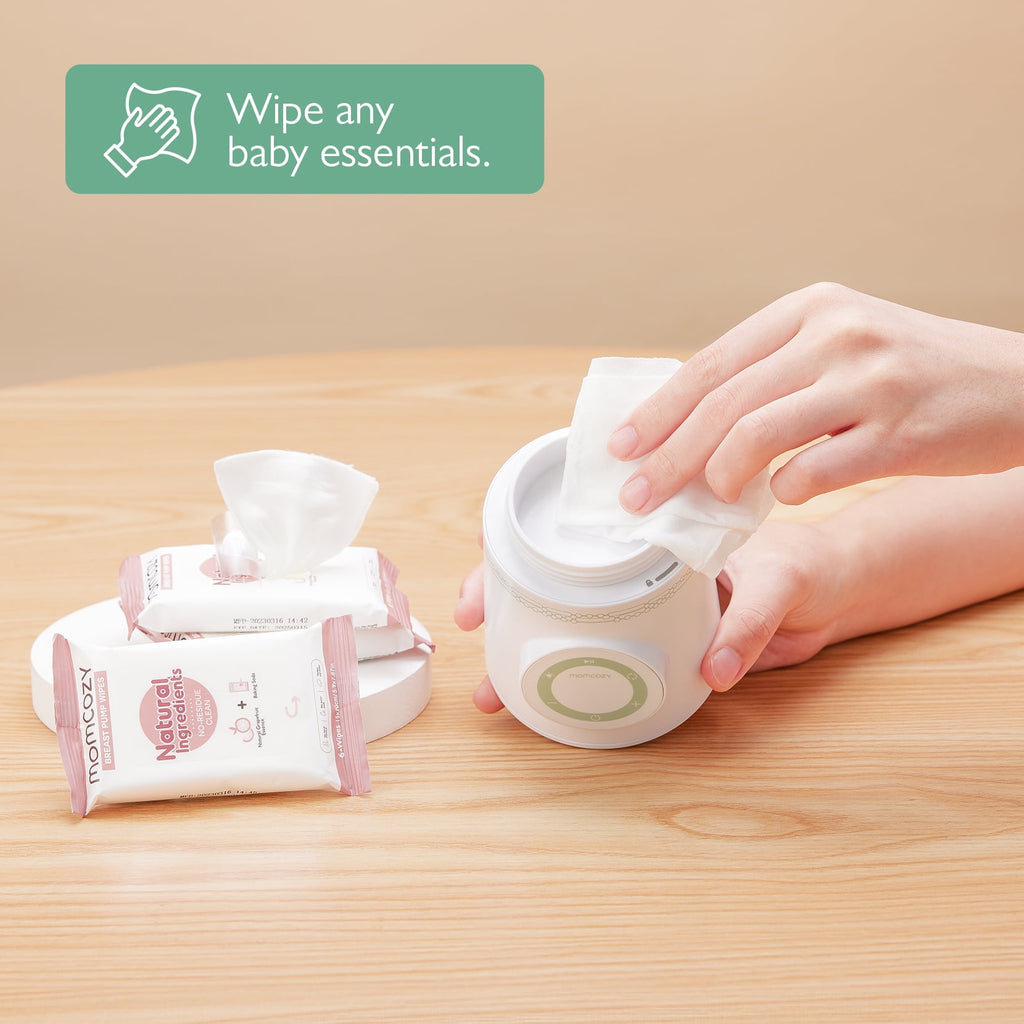 Momcozy Portable Bottle Warmer, Safety Material Baby Bottle Warmer for Travel with 5 Connectors